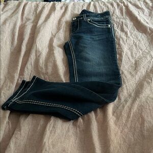Stylish Women's Jeans in Dark Blue